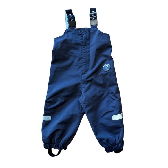 Polarn O. Pyret Other - POLARN O. PYRET Waterproof Bib Overalls Baby 9-12 Mos 80 Blue Shell Rain Pants